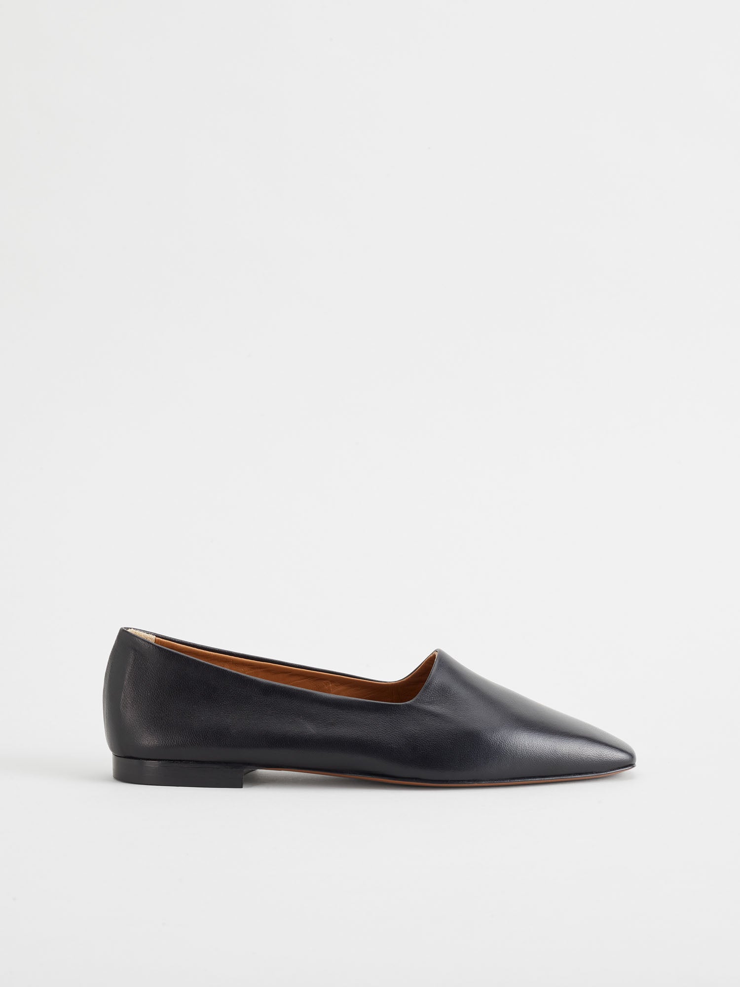 Andrano Black Nappa Loafers